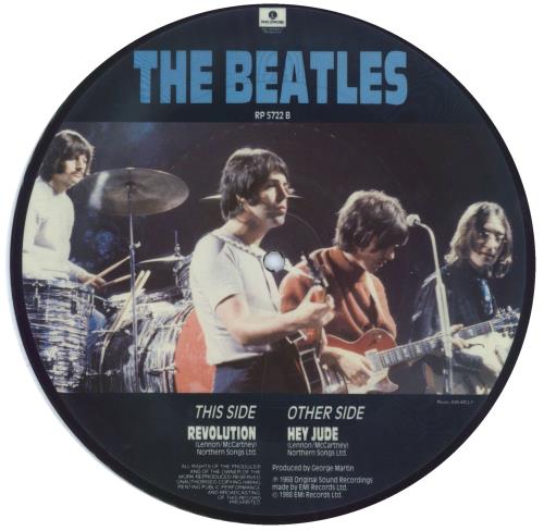 The Beatles Hey Jude UK(英 GB)盤 LP Stereo The Beatles Hey Jude UK 12